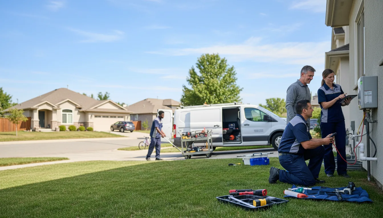 Tankless water heater service in Cedar Hill, TX
